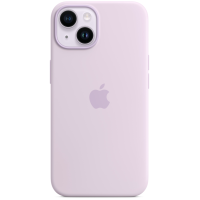 Apple Silicone Case with MagSafe for iPhone 14, Lilac (MPRY3)