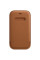 Apple Leather Sleeve for iPhone 12 Mini, Saddle Brown (MHMP3)