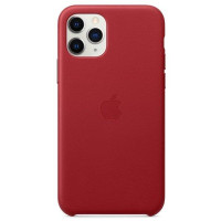 Apple Leather Case for iPhone 11 Pro, Red (HC)