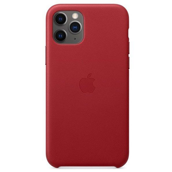 Apple Leather Case for iPhone 11 Pro, Red (HC)