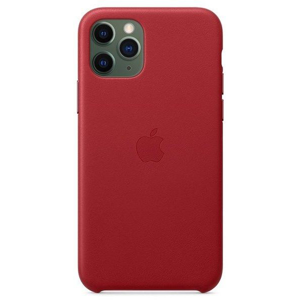 Apple Leather Case for iPhone 11 Pro, Red (HC)