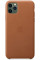 Чехол-накладка Apple Leather Case for iPhone 11 Pro Max, Saddle Brown (HC)