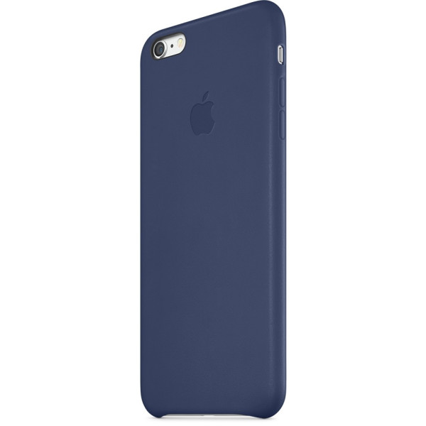 Чехол-накладка Apple Leather Case for iPhone 6 Plus, 6s Plus, Midnight Blue (MGQV2) Оригинал