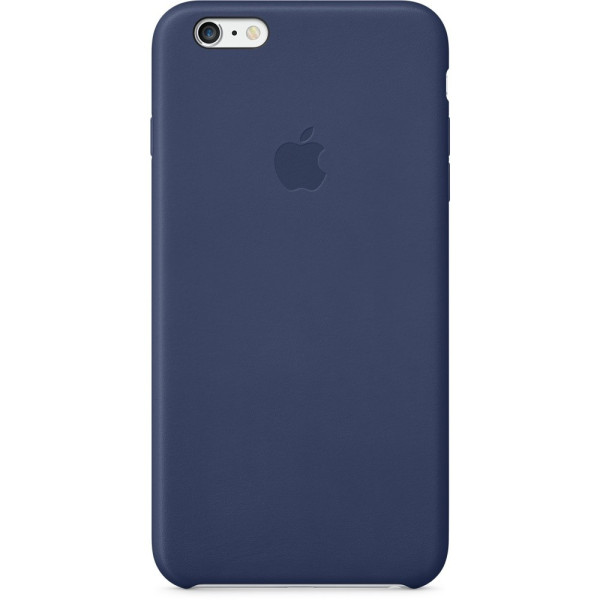 Чехол-накладка Apple Leather Case for iPhone 6 Plus, 6s Plus, Midnight Blue (MGQV2) Оригинал