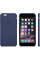 Чехол-накладка Apple Leather Case for iPhone 6 Plus, 6s Plus, Midnight Blue (MGQV2) Оригинал