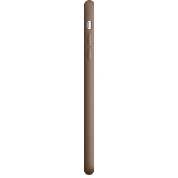Чехол-накладка Apple Leather Case for iPhone 6 Plus/6s Plus, Olive Brown (MGQR2) Оригинал