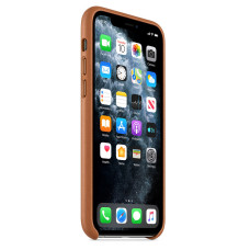 Чохол-накладка Apple Leather Case for iPhone 11 Pro,Saddle Brown (HC)