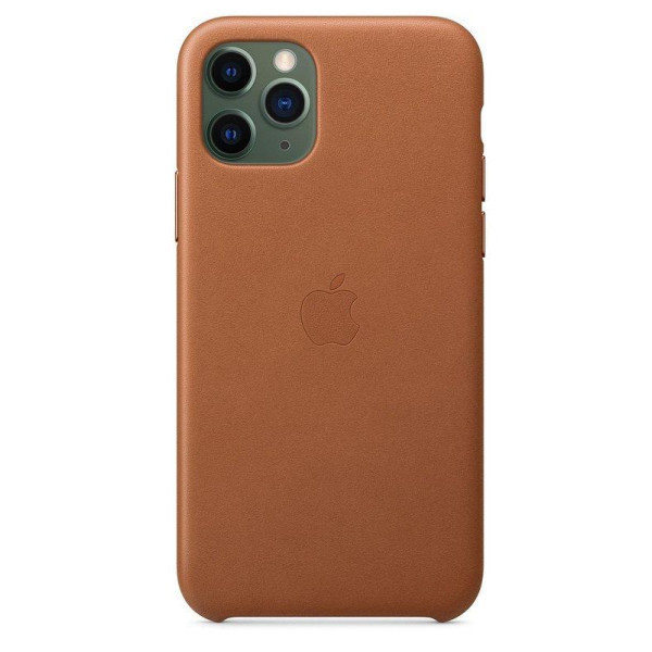 Чохол-накладка Apple Leather Case for iPhone 11 Pro,Saddle Brown (HC)