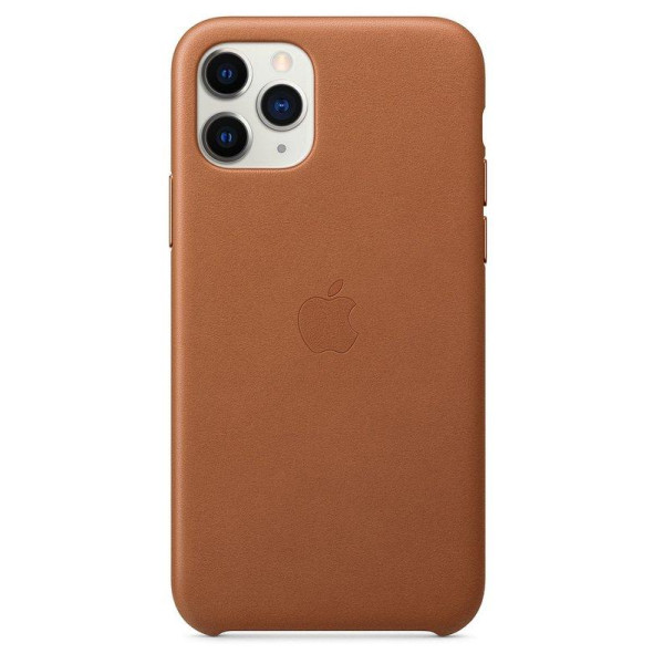 Чохол-накладка Apple Leather Case for iPhone 11 Pro,Saddle Brown (HC)
