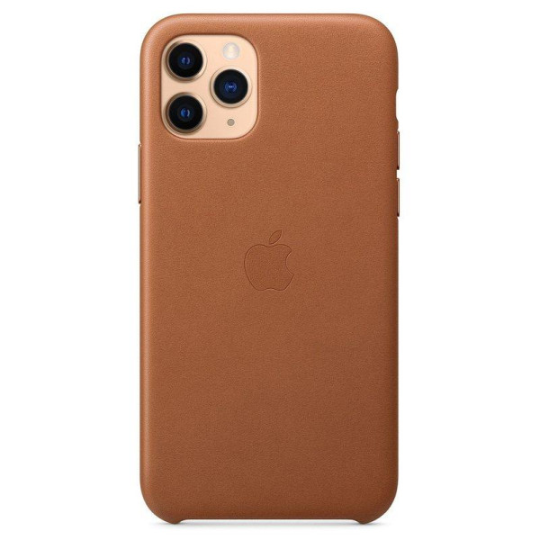 Чохол-накладка Apple Leather Case for iPhone 11 Pro,Saddle Brown (HC)