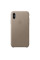 Чехол-накладка Apple Leather Case for iPhone Xs, Taupe (MRWL2) Оригинал