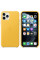 Чохол накладка Apple Leather Case for iPhone 11 Pro, Meyer Lemon (MWYA2)
