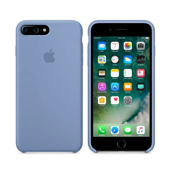 Чехол-накладка Apple Silicone Case for iPhone 7/8 Plus, Azure (HC)