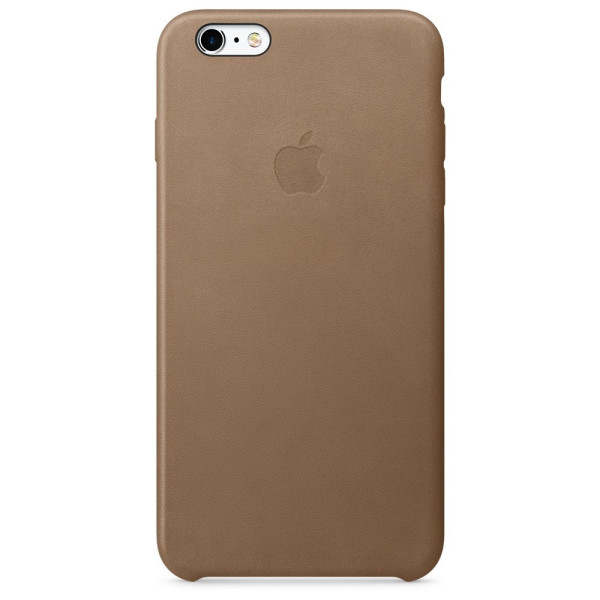 Чехол-накладка Apple Leather Case for iPhone 6S Plus\6 Plus, Brown (MKX92) Оригинал