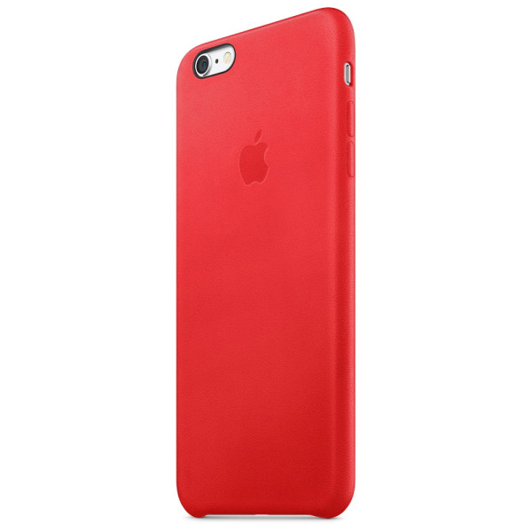 Чехол-накладка Apple Leather Case for iPhone 6S Plus/6 Plus, PRODUCT Red (MKXG2) Оригинал