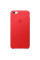 Чехол-накладка Apple Leather Case for iPhone 6S Plus/6 Plus, PRODUCT Red (MKXG2) Оригинал