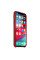 Чехол-накладка Apple Leather Case for iPhone Xs, Red (MRWK2)
