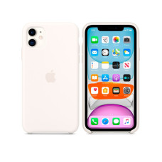Чехол-накладка Apple Silicone Case for iPhone 11, White (HC)