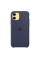 Чехол-накладка Apple Silicone Case for iPhone 11, Midnight Blue (HC)