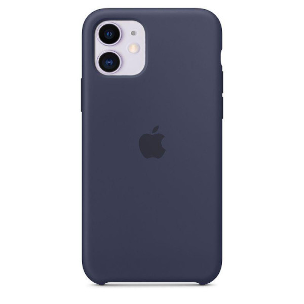 Чехол-накладка Apple Silicone Case for iPhone 11, Midnight Blue (HC)