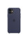 Чехол-накладка Apple Silicone Case for iPhone 11, Midnight Blue (HC)
