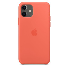 Чехол-накладка Apple Silicone Case for iPhone 11, Clementine (Orange) (HC)