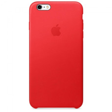 Чехол-накладка Apple Leather Case for iPhone 6 Plus, 6S Plus, PRODUCT Red (MGQY2) Оригинал