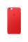 Чехол-накладка Apple Leather Case for iPhone 6 Plus, 6S Plus, PRODUCT Red (MGQY2) Оригинал