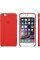 Чехол-накладка Apple Leather Case for iPhone 6 Plus, 6S Plus, PRODUCT Red (MGQY2) Оригинал