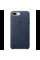 Чехол-накладка Apple Leather Case for iPhone 7/8 Plus, Midnight Blue (MMYG2/MQHL2)