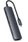 Хаб-адаптер Satechi Aluminum Type-C Slim Multi-Port with Ethernet Adapter, Space Gray (ST-UCSMA3M)