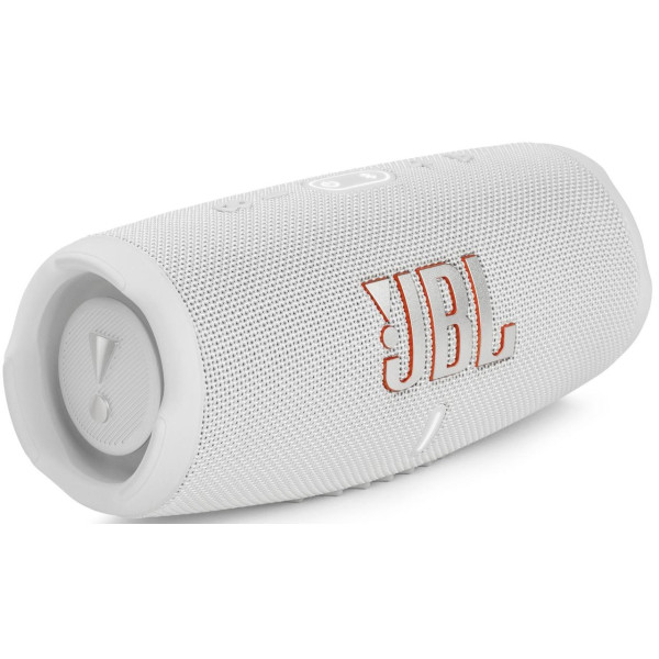Портативна акустика JBL Charge 5, White (JBLCHARGE5WHT) Офіційна Гарантія