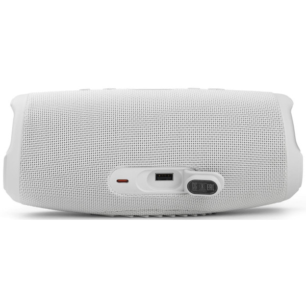 Портативна акустика JBL Charge 5, White (JBLCHARGE5WHT) Офіційна Гарантія