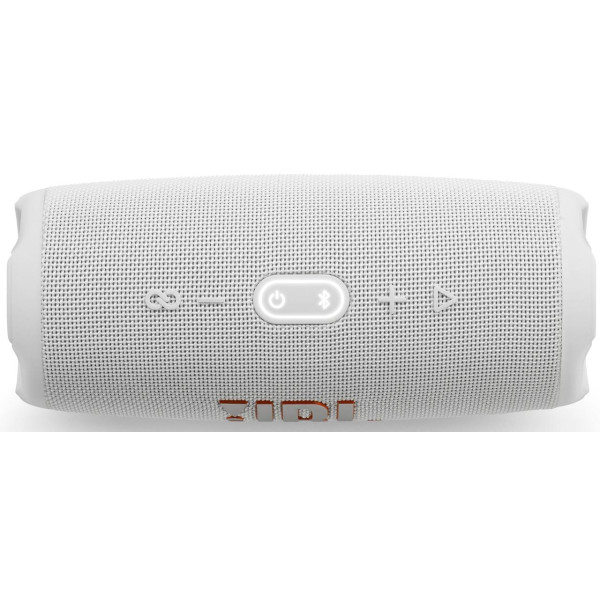 Портативна акустика JBL Charge 5, White (JBLCHARGE5WHT) Офіційна Гарантія