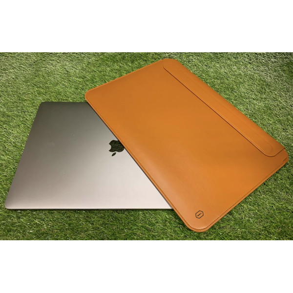 Чехол-папка WIWU Skin Pro II Series Sleeve for MacBook 13, Saddle Brown