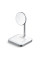 Беспроводная зарядка Satechi Aluminum 2 in 1 Magnetic Wireless Charging Stand, Space Grey (ST-WMCS2M)