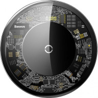 Беспроводная зарядка Baseus Simple Magnetic Wireless Charger , Transparent (CCALL-AJK01)