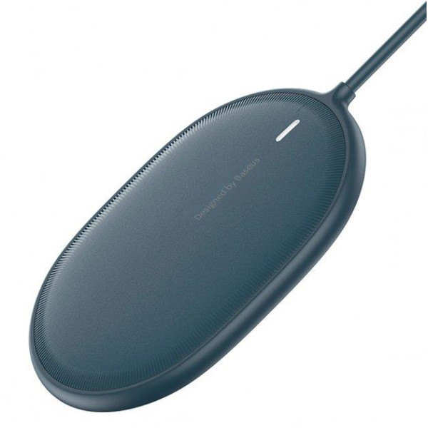 Бездротова зарядка Baseus Light Magnetic MagSafe 15W Wireless Charger, Blue (WXQJ-03)