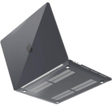 Чехол-накладка Hardshell Case for MacBook Pro 16, Clear Black