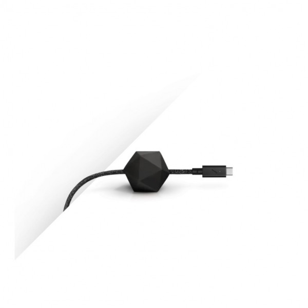 Кабель синхронизации Native Union Desk 2.4m Cable USB-C to USB-C, Cosmos Black (DCABLE-C-CS-BLK-NP)