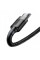 Кабель синхронизации Baseus Cafule 2.4A Micro USB 1m Cable, Gray Black