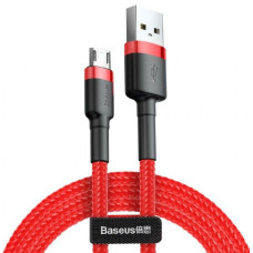 Кабель синхронизации Baseus Cafule 2.4A Micro USB 1m Cable, Red