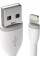 Кабель синхронизации Satechi Flexible Charging Lightning 0.15m Cable, White (ST-FCL6W)