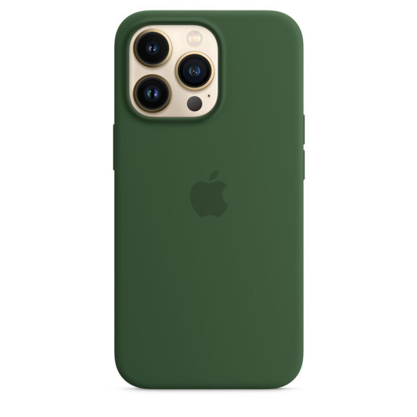 Чехол-накладка Apple Silicone Case with MagSafe for iPhone 13 Pro, Clover (MM2F3)