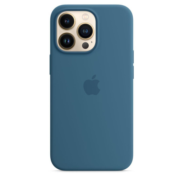 Чехол-накладка Apple Silicone Case with MagSafe for iPhone 13 Pro, Blue Jay (MM2G3)
