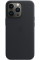 Кожанный чехол-накладка Apple Leather Case with MagSafe for iPhone 13 Pro, Midnight (MM1H3)