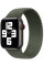 Плетенный тканевый ремешок Apple Braided Solo Loop 41/40/38mm Size 7, Inverness Green (MY6R2)