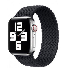 Плетенный тканевый ремешок Apple Braided Solo Loop 41/40mm Charcoal Size 3 (MY772)
