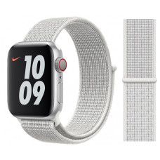 Тканевый ремешок Apple Watch Nike Sport Loop 41/40mm/38mm, Summit White (MX802)