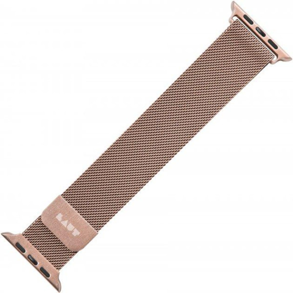 Металический ремешок Laut Steel Loop for Watch 41/40/38, Rose Gold (LAUT_AWS_ST_RG)